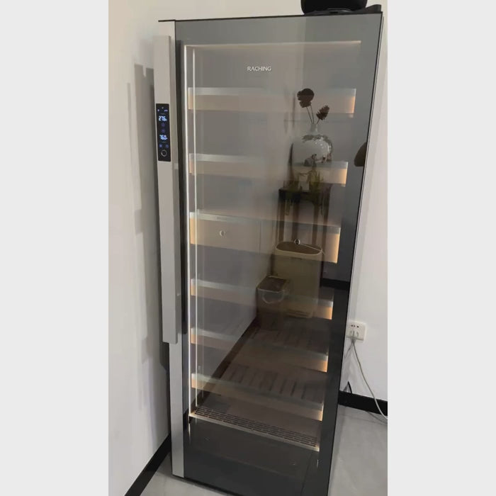 Raching DM56 Dark Matter Smart Cigar Humidor Cabinet | 1,500 Cigars