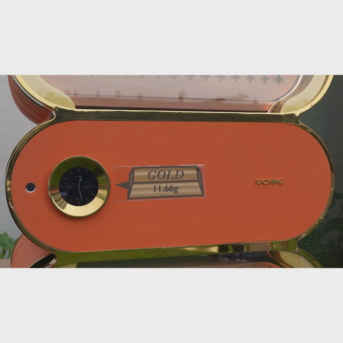 Raching A7 Amber Series Smart Cigar Humidor Cabinet | 3,000 Cigars