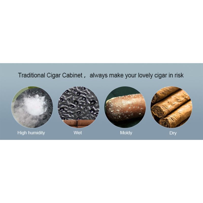 Raching HUMIDOR Raching C330A Electronic Humidor Cabinet | 1300 Cigars