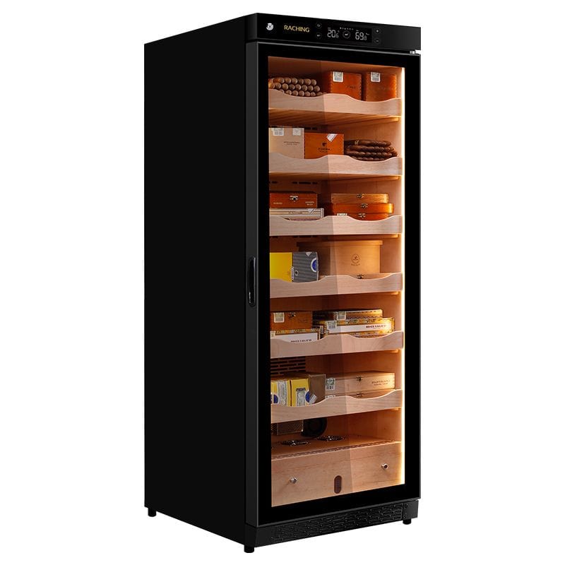 Raching HUMIDOR Black Raching C330A Electronic Humidor Cabinet | 1300 Cigars