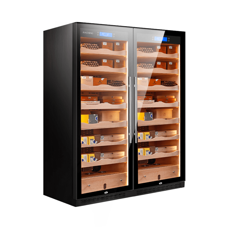 Raching Cigar cabinet humidors Raching CS600 Electronic Cigar Humidor Double Door Cabinet  | 4000 Cigars