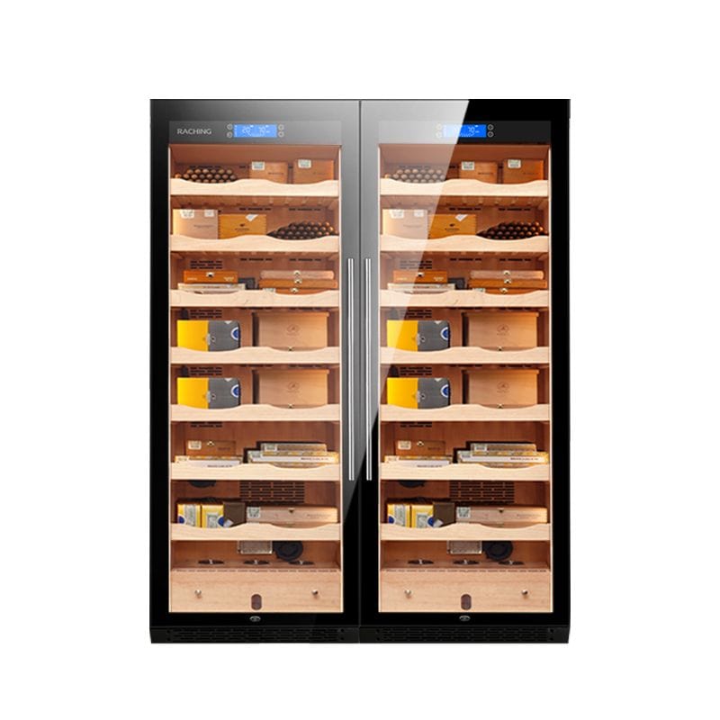 Raching Cigar cabinet humidors Raching CS600 Electronic Cigar Humidor Double Door Cabinet  | 4000 Cigars