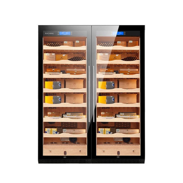 Raching CS600 Electronic Cigar Humidor Double Door Cabinet  | 4000 Cigars