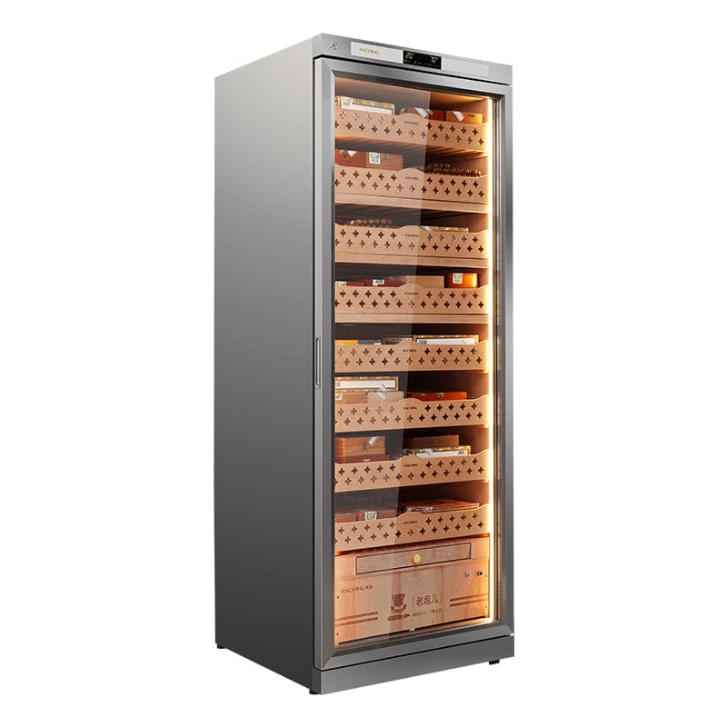 Raching Cigar cabinet humidors Silver Raching CT48A Cigar Humidor Cabinet: Fully Automatic | 3000 Cigars