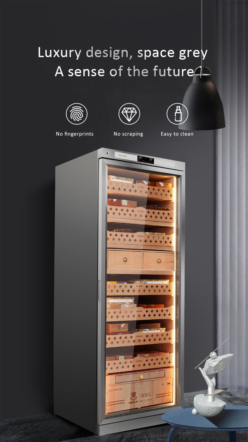 Raching Cigar cabinet humidors Raching CT48A Electric Cigar Humidor Cabinet | 3000 Cigars