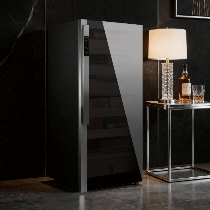 Raching Humidor Raching DM52 Dark Matter Smart Cigar Humidor Cabinet | 1,200 Cigars