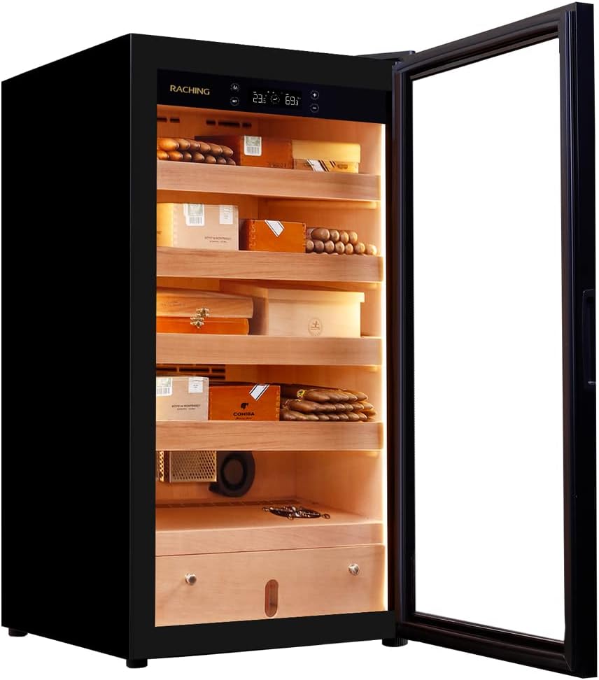 Your Elegant Bar HUMIDOR Raching MA50 Electric Humidor Cabinet | 400 Cigars