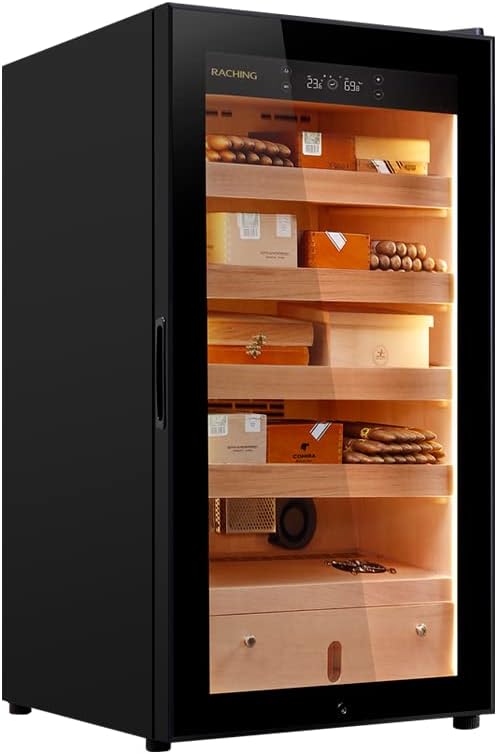 Your Elegant Bar HUMIDOR Raching MA50 Electric Humidor Cabinet | 400 Cigars