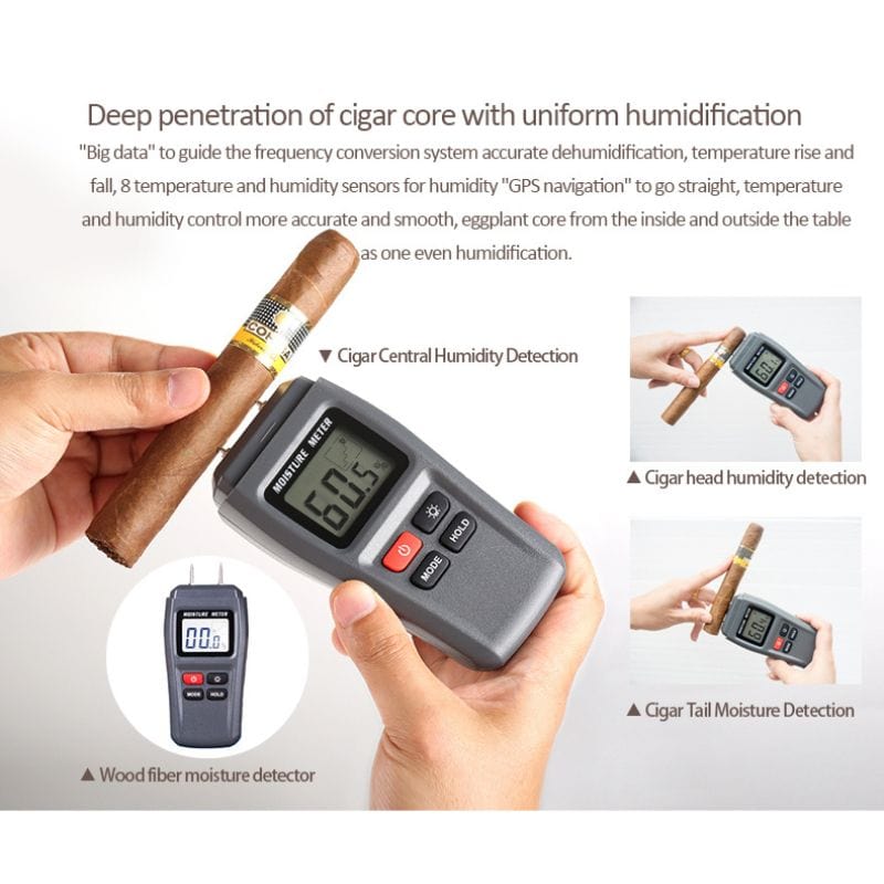 Raching HUMIDOR Raching MON3800A Precision Climate Controlled Humidor | 1500 Cigars