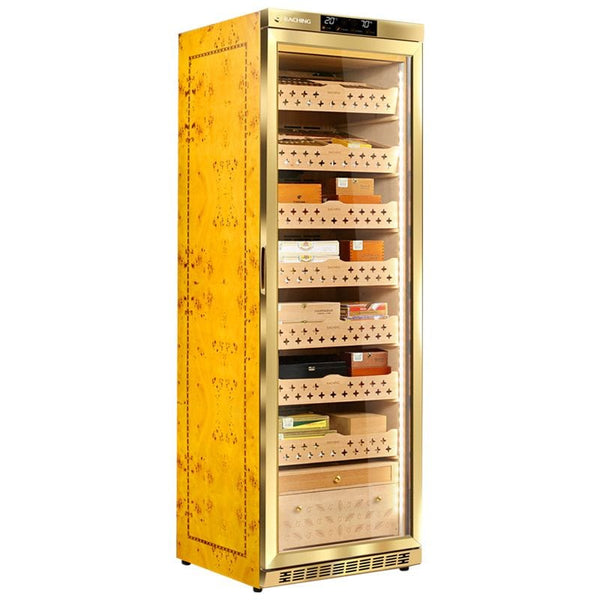 Raching MON3800A Precision Climate Controlled Humidor | 1500 Cigars