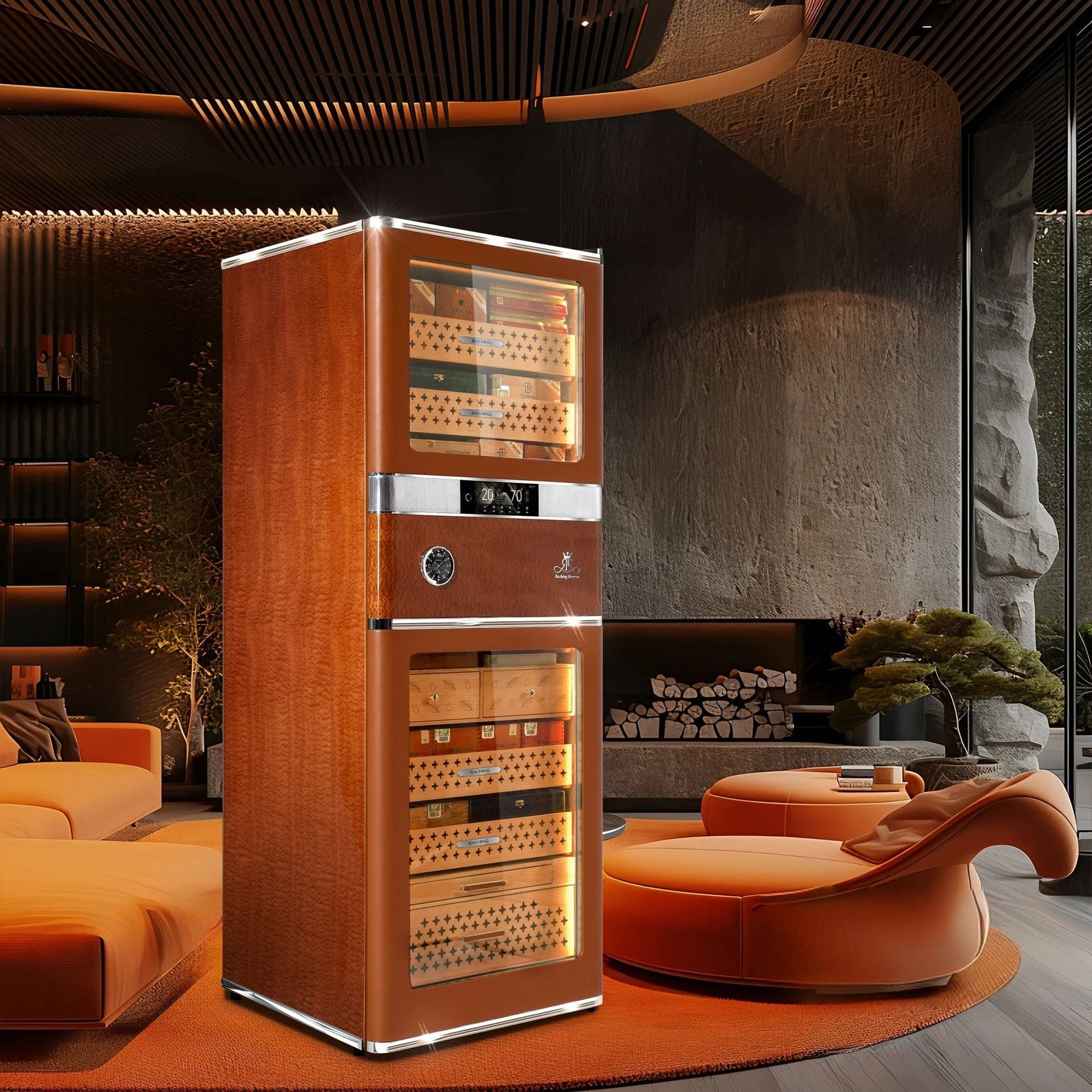 Raching HUMIDOR Raching Reserva RR Series Electric Humidor | 3,000 Cigars