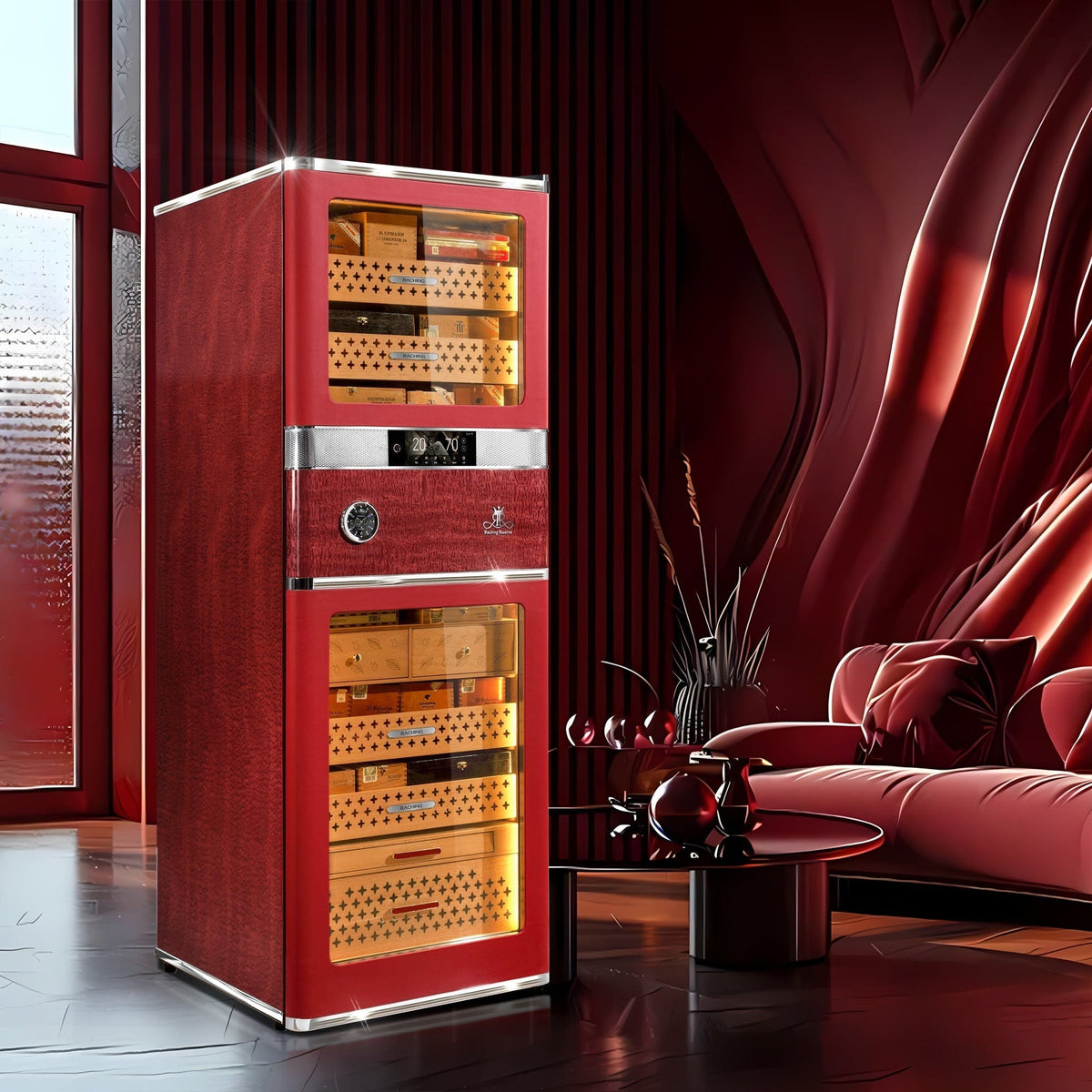 Raching HUMIDOR Raching Reserva RR Series Electric Humidor | 3,000 Cigars