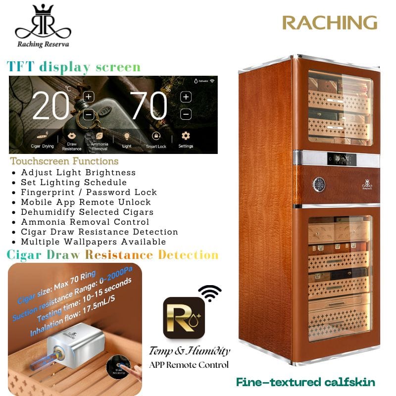 Raching Humidor Raching RR980 Reserva RR Series Electric Humidor | 3,000 Cigars