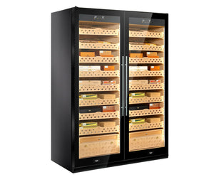 Raching Cigar cabinet humidors SD-800 Double Zone Cigar Humidor Cabinet | 3500 Cigars