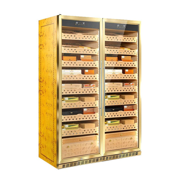 Raching SD-800 Dual Zone Cigar Humidor Cabinet | 4000 Cigars