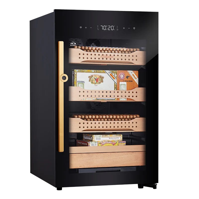 Afidano HUMIDOR The B2 Steel Series Electronic Humidor | 850 Cigars