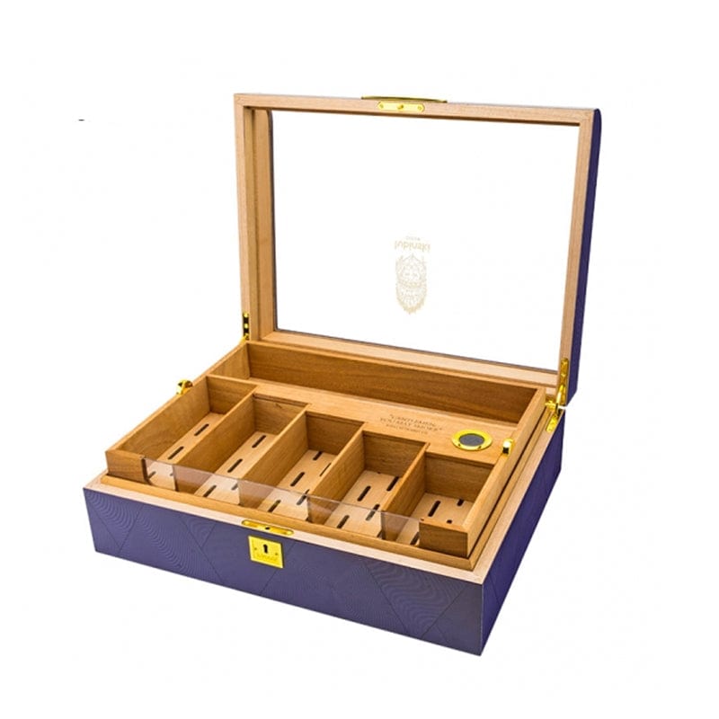 Guangzhou Yujia Smoking Trading Co.,Ltd Desktop Humidor The Luxe Opulence Desktop Humidor | 250 Cigars