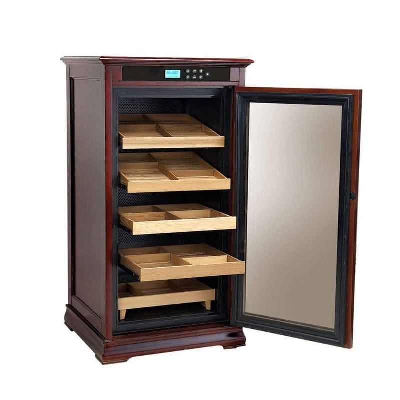 Tower of Power Humidor Cabinet with Drawers - Your Elegant Bar