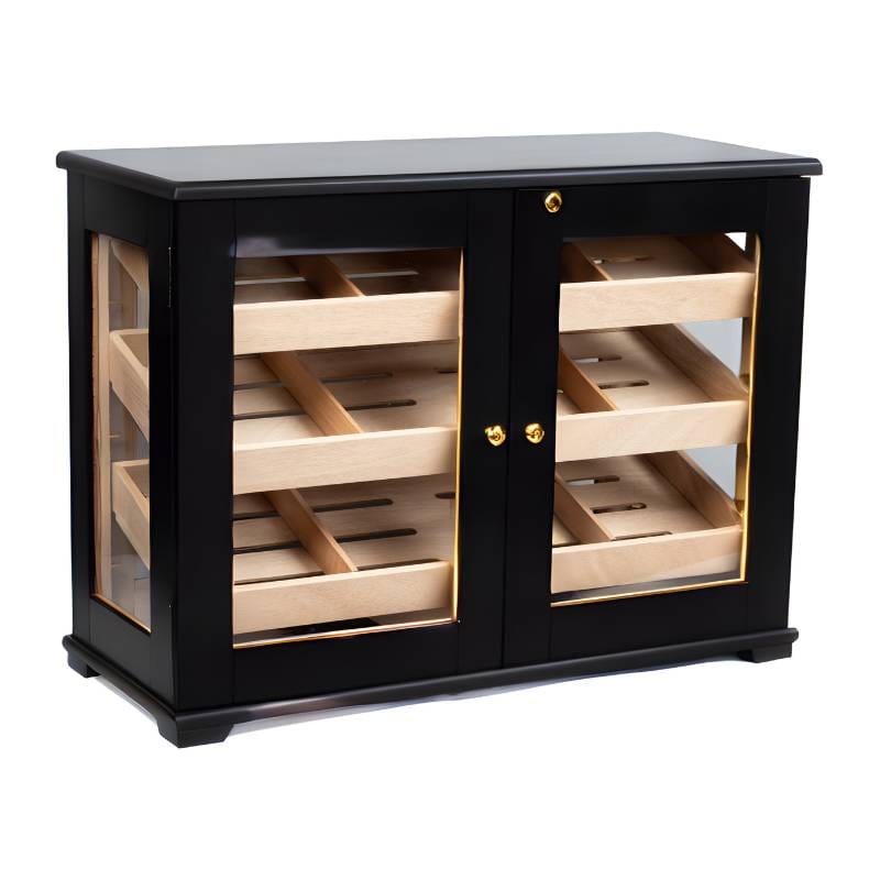 Your Elegant Bar humidor The Valente Humidor Cabinet | 250 Cigars