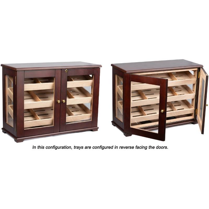 Your Elegant Bar humidor The Valente Humidor Cabinet | 250 Cigars