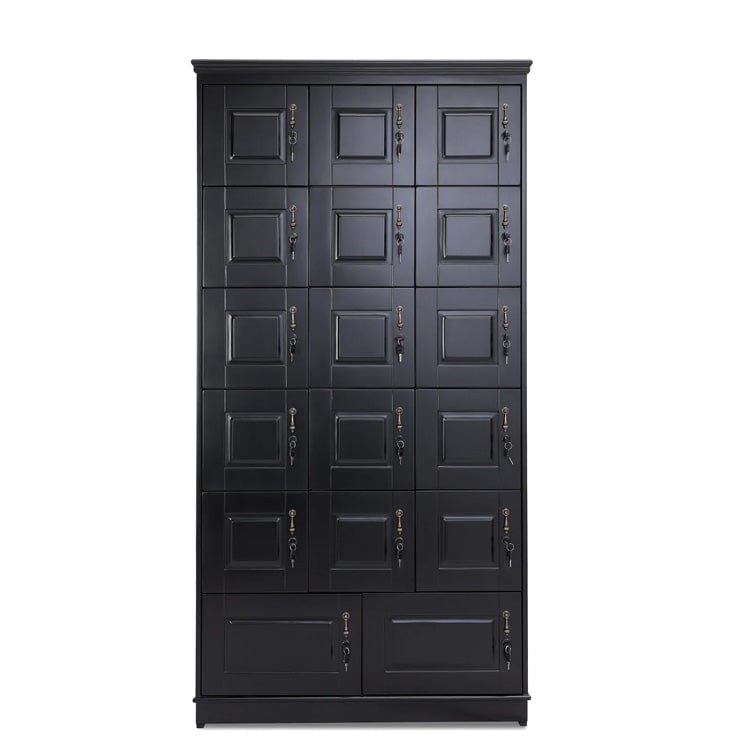Elegant Bar Cigar Lockers 17 Premium Cigar Locker Cabinet