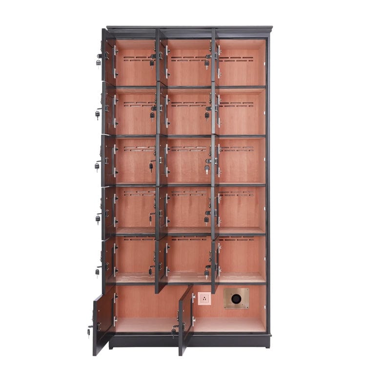 17/24 Premium Cigar Locker Cabinet - Your Elegant Bar