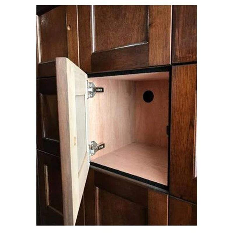 24 Unit Cigar Locker Unit open door