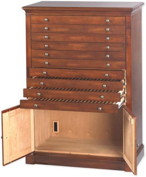 Quality Importers Humidor Aging Vault Humidor Cabinet, one of the best humidor cabinets for sale