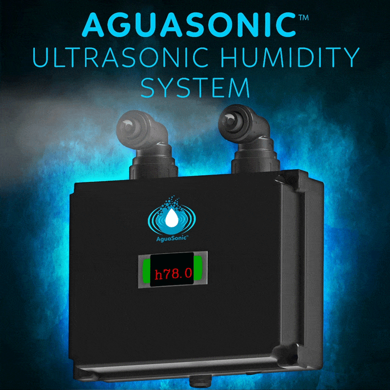 Aguasonic cigar humidifier for walk in humidors