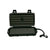Black Cigar travel humidor Caddy 5 with 1 Protective Foam Cigar Bed