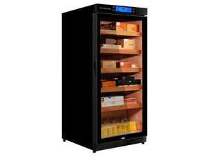 Raching HUMIDOR Black C230A Electronic Humidor Cabinet, part of Your Elegant Bar's collection of electric cigar humidors
