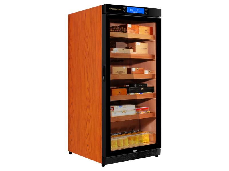 Raching HUMIDOR Black C230A Electronic Humidor Cabinet, part of Your Elegant Bar's collection of electric cigar humidors