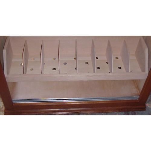 Cedar BIN SHELF - Organize all your Loose Cigars made with 100% Real Spanish Cedar
