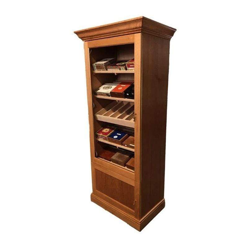 Deluxe 1000 Display Humidor Cabinet |3000 Cigars, one of the best humidor cabinets