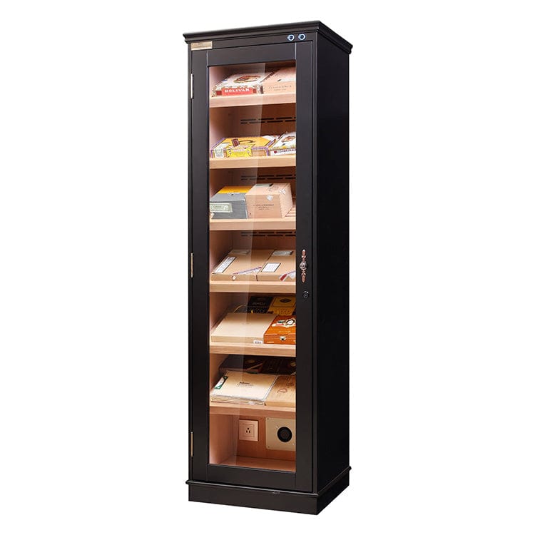 Tower of Power Humidor Cabinet with Drawers - Your Elegant Bar