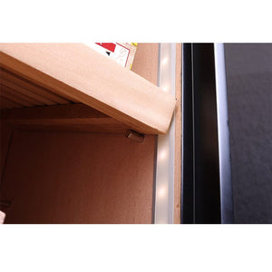 EB-559 cigar humidor cabinet pegs and shelf