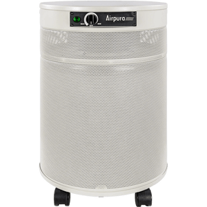 Airpura Air Purifier Cream / Without HI-C Carbon Filter I600 Air Purifier for Dust & Seasonal Allergies by Airpura