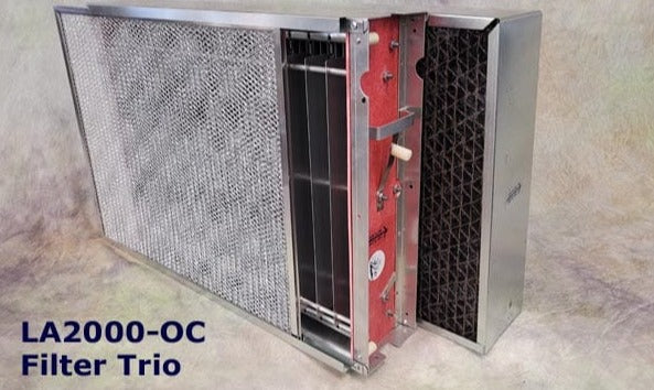 Your elegant bar Air Purifier LA2000 Odor Control Air Purifier Tri filter technology