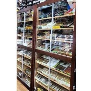 Model 3 All Glass Electronic Cigar Humidor Display Cabinet set
