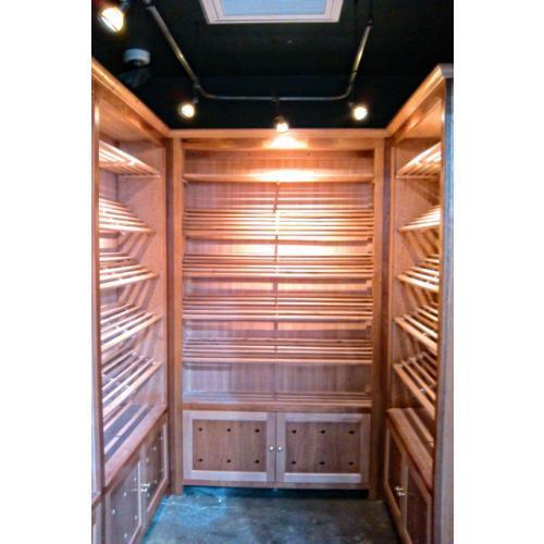 MODULAR WALL UNITS + STORAGE for Walk-In Humidor - PRE-BUILT