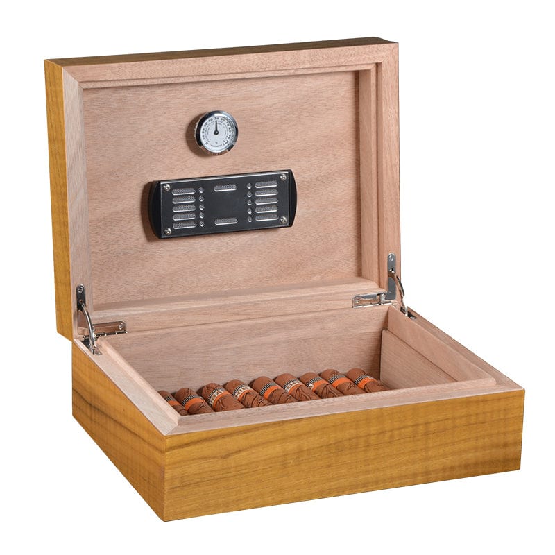 Your Elegant Bar Humidor Nave Teak Humidor