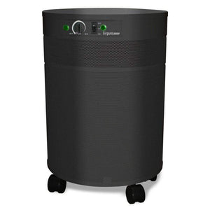 Airpura Air Purifier Black / With True HEPA Filter (99.97% of particles ≥ 0.3 microns) P600+ HEPA TIO2 Air Purifier for Germs, Mold & Chemicals by Airpura