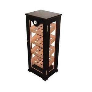 Quality Importers Deluxe Vertical POP Display desktop humidor, part of the Your Elegant Bar collection of humidors for sale
