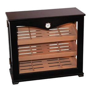 Quality Importers Point of Sale Display desktop humidor, part of the Your Elegant Bar collection of humidors for sale