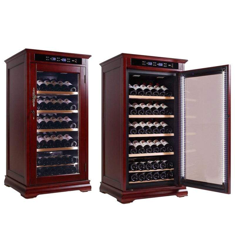 Randolph Cherry Wood Wine Cooler Cabinet Your Elegant Bar
