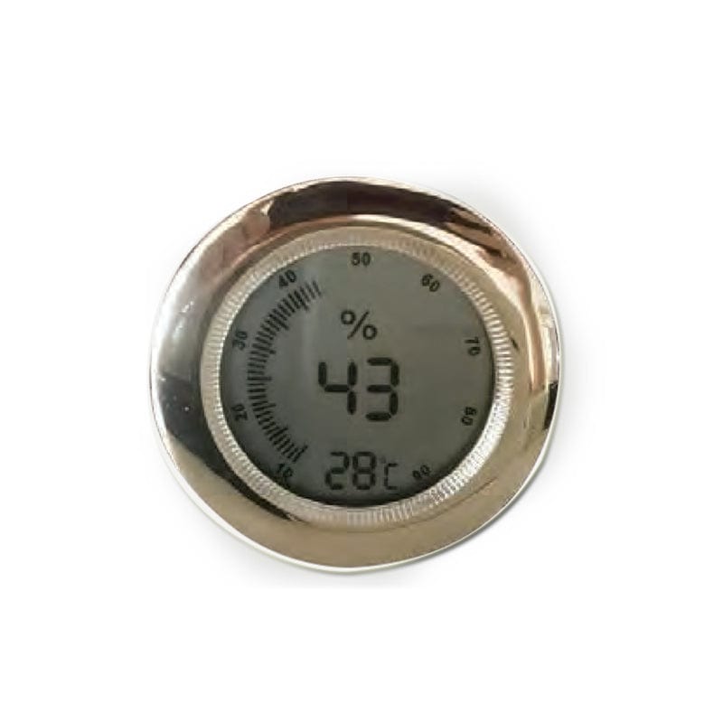 Your Elegant Bar Hygrometer Round Digital Hygrometer