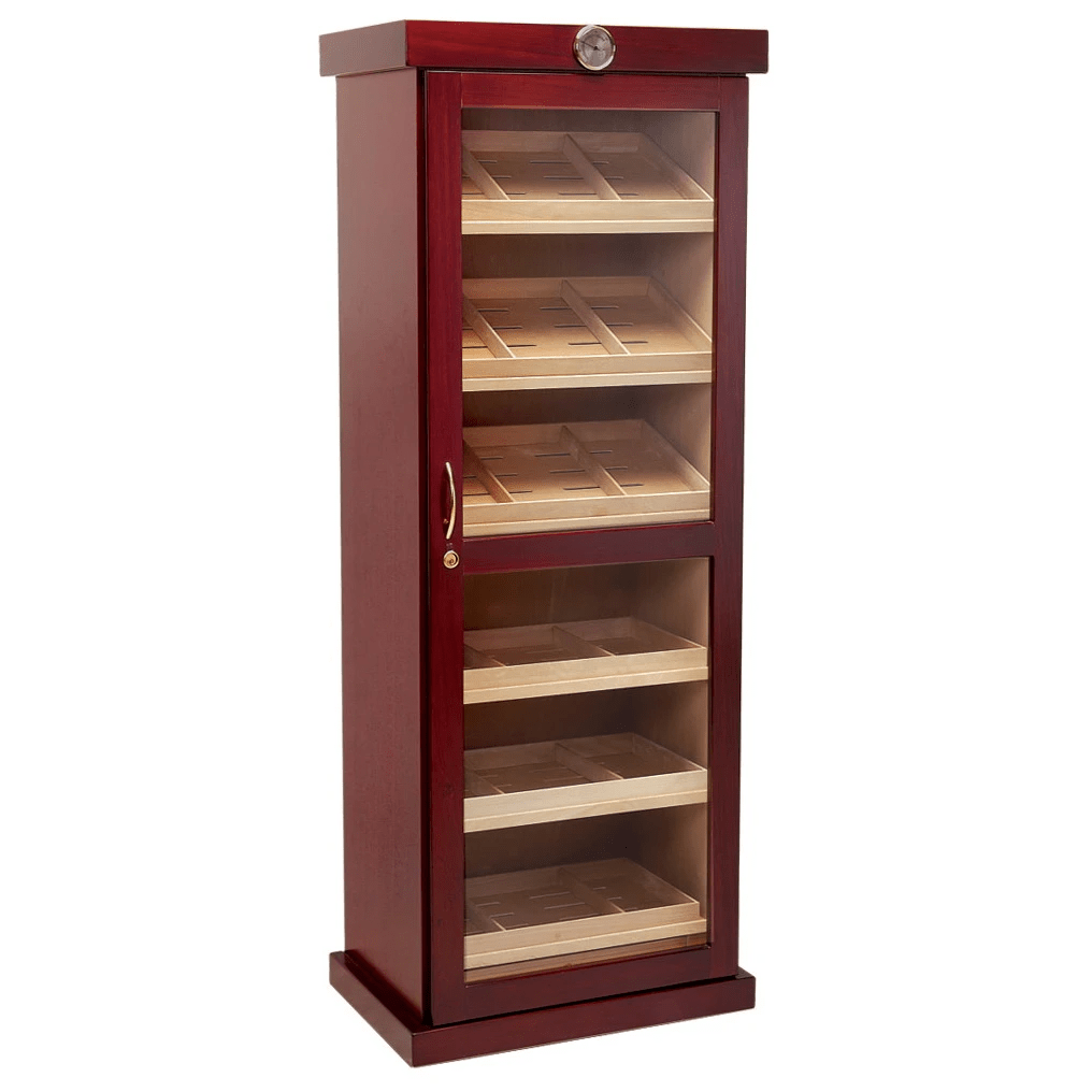 Tower of Power Humidor Cabinet with Drawers - Your Elegant Bar