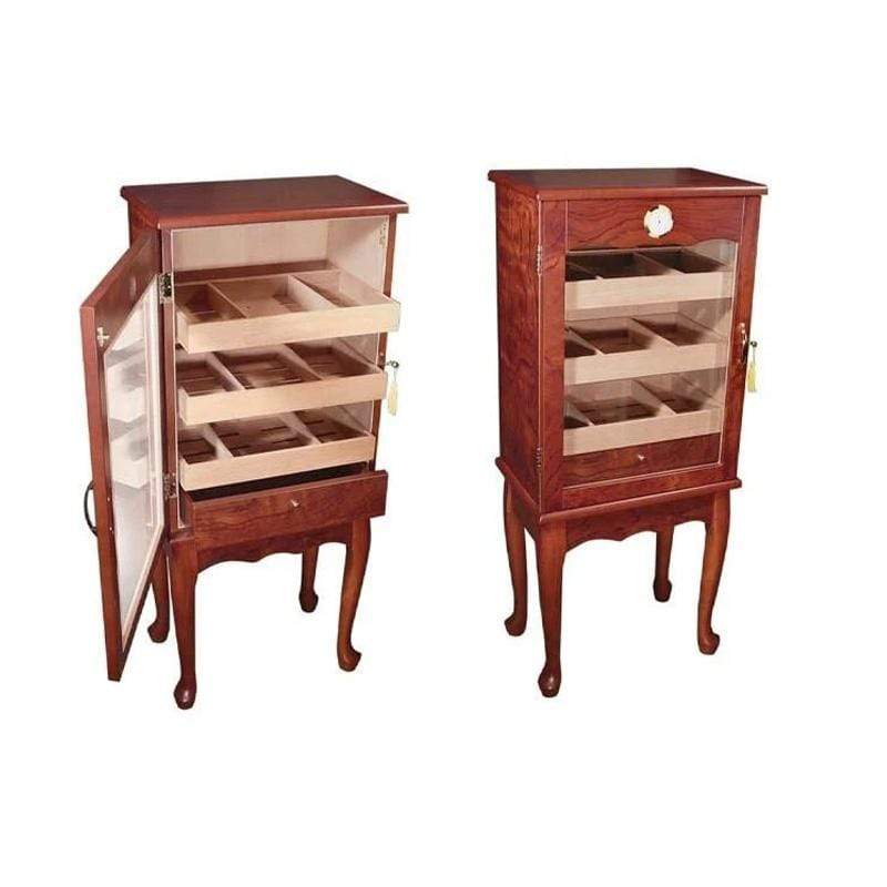 Prestige End Table Humidor The Belmont Humidor Chairside Humidor Prestige Imports| 600 Cigars