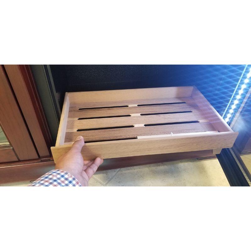 Prestige HUMIDOR The Reagan Dual-Zone Climate Controlled Humidor Cabinet | 4,000 Cigars