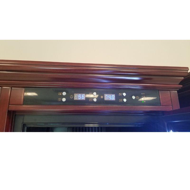 Prestige HUMIDOR The Reagan Dual-Zone Climate Controlled Humidor Cabinet | 4,000 Cigars